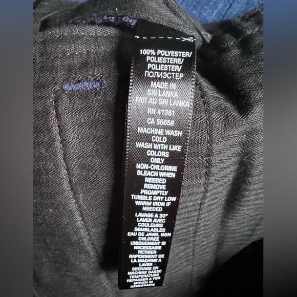 RLX Golf Ralph Lauren Mens Classic Fit Navy Polyester Golf Pant 38/34 - Picture 4 of 7